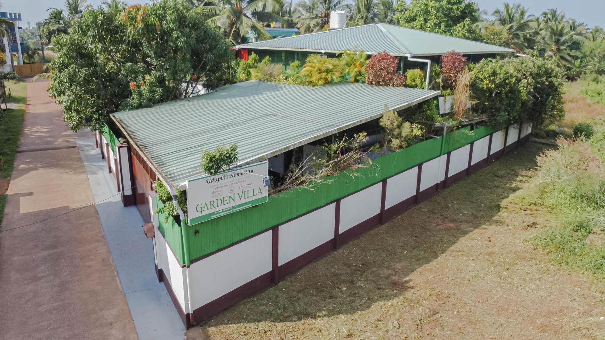Udupi Homestay Garden Villa Bagian luar foto